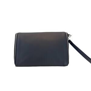 Bottega Veneta Black Leather Pyramid Clutches